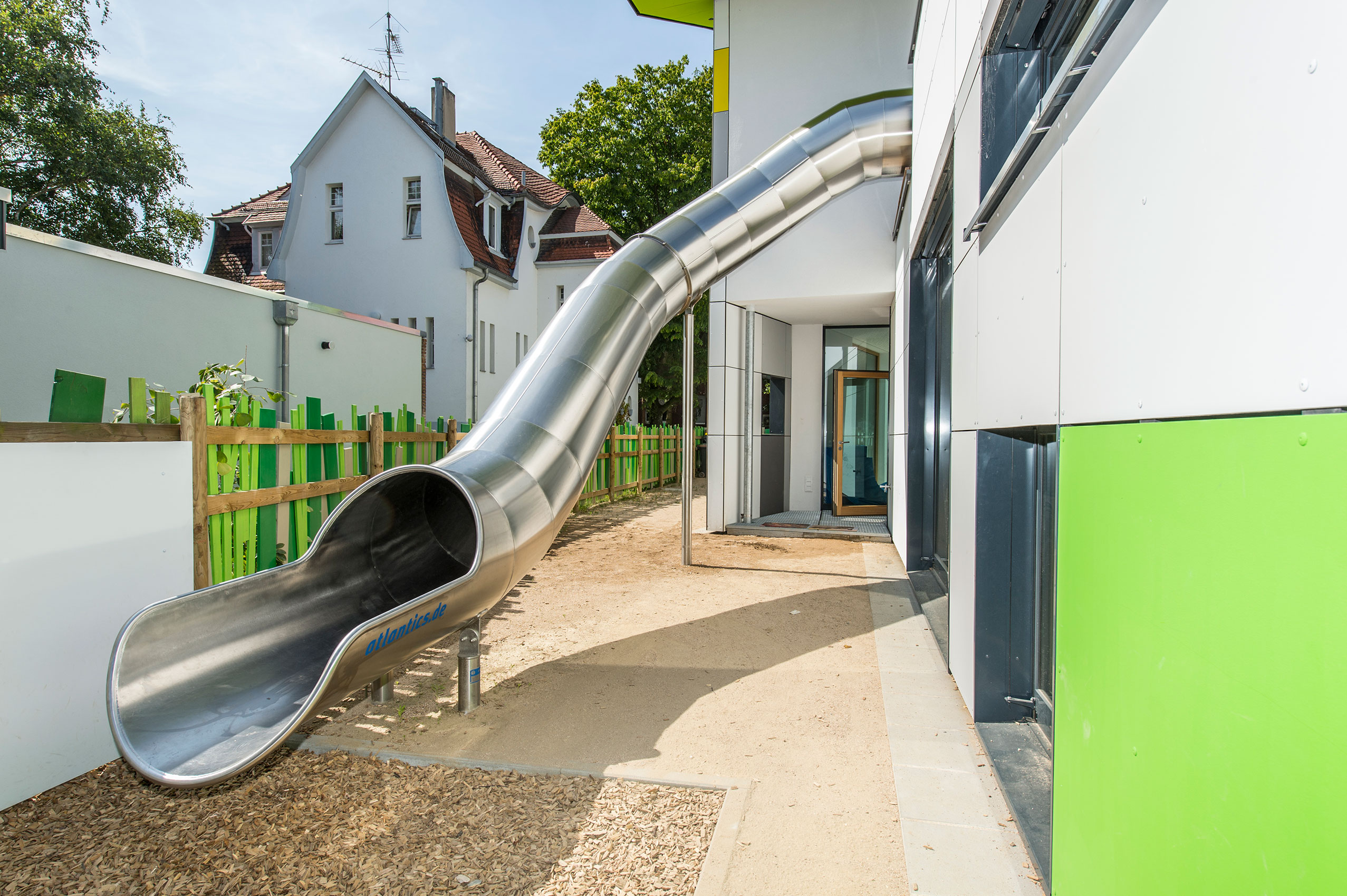 atlantics stainless steel slides daycare centre star tent frankfurt kirchhofsway evacuation tunnel 127432