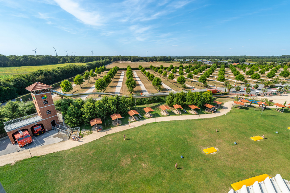 atlantics stainless steel slides amusement park irrland airport fire brigade kevelar water landing pool