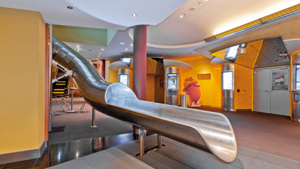 atlantics stainless steel slides cinemaxx freiburg bathroomen wuerttemberg indoor tubes 107106 slide run out