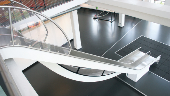 atlantics stainless steel slides dynamikum pirmasens rheinland pfalz office indoor 076407 Pirmasens 66954 3