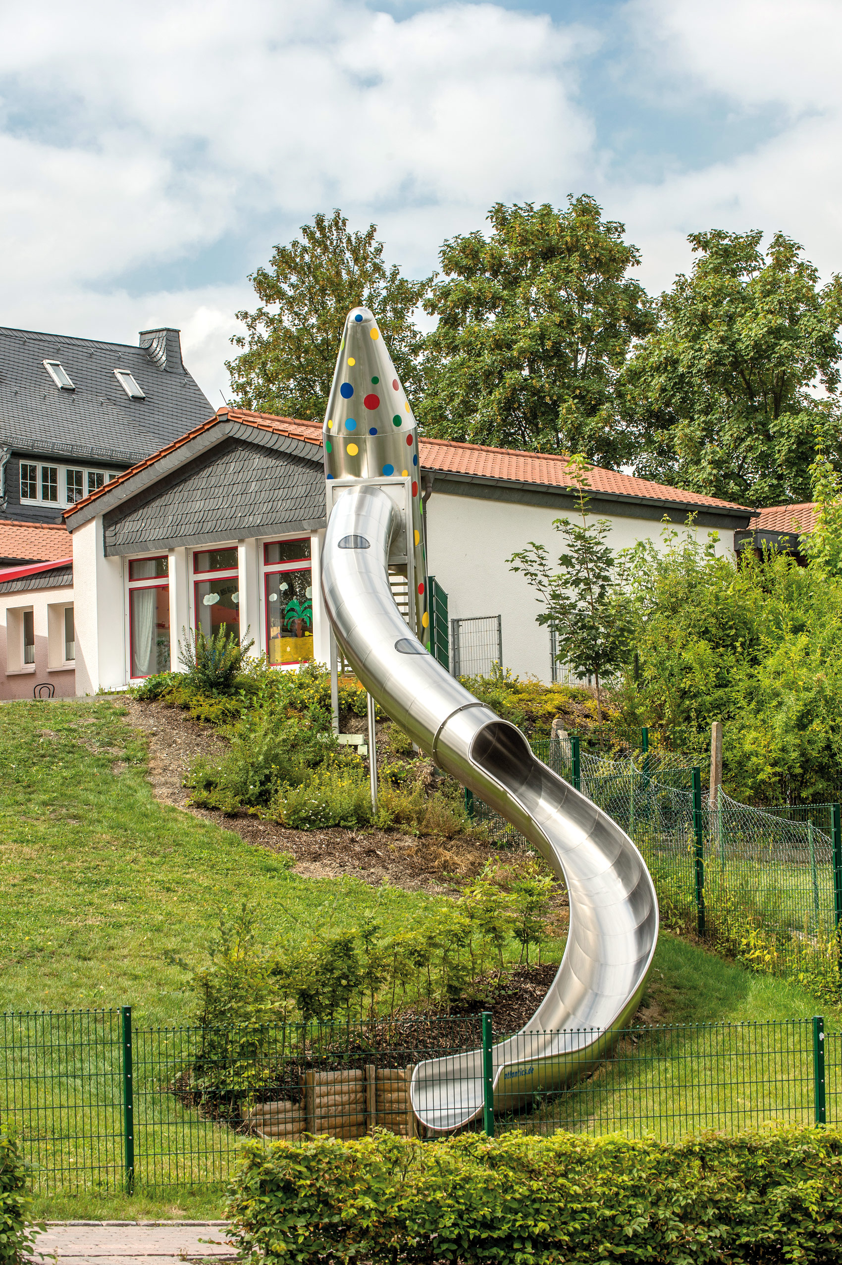 atlantics stainless steel slides st. ludgerus brilon brilonotalme northrhein westfalen specialprodukte spielplatz 117224