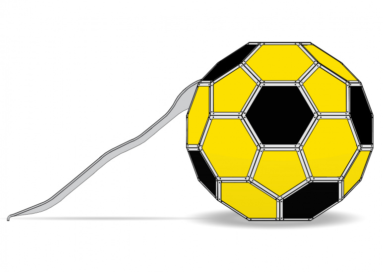 spielfootball borussia colours design