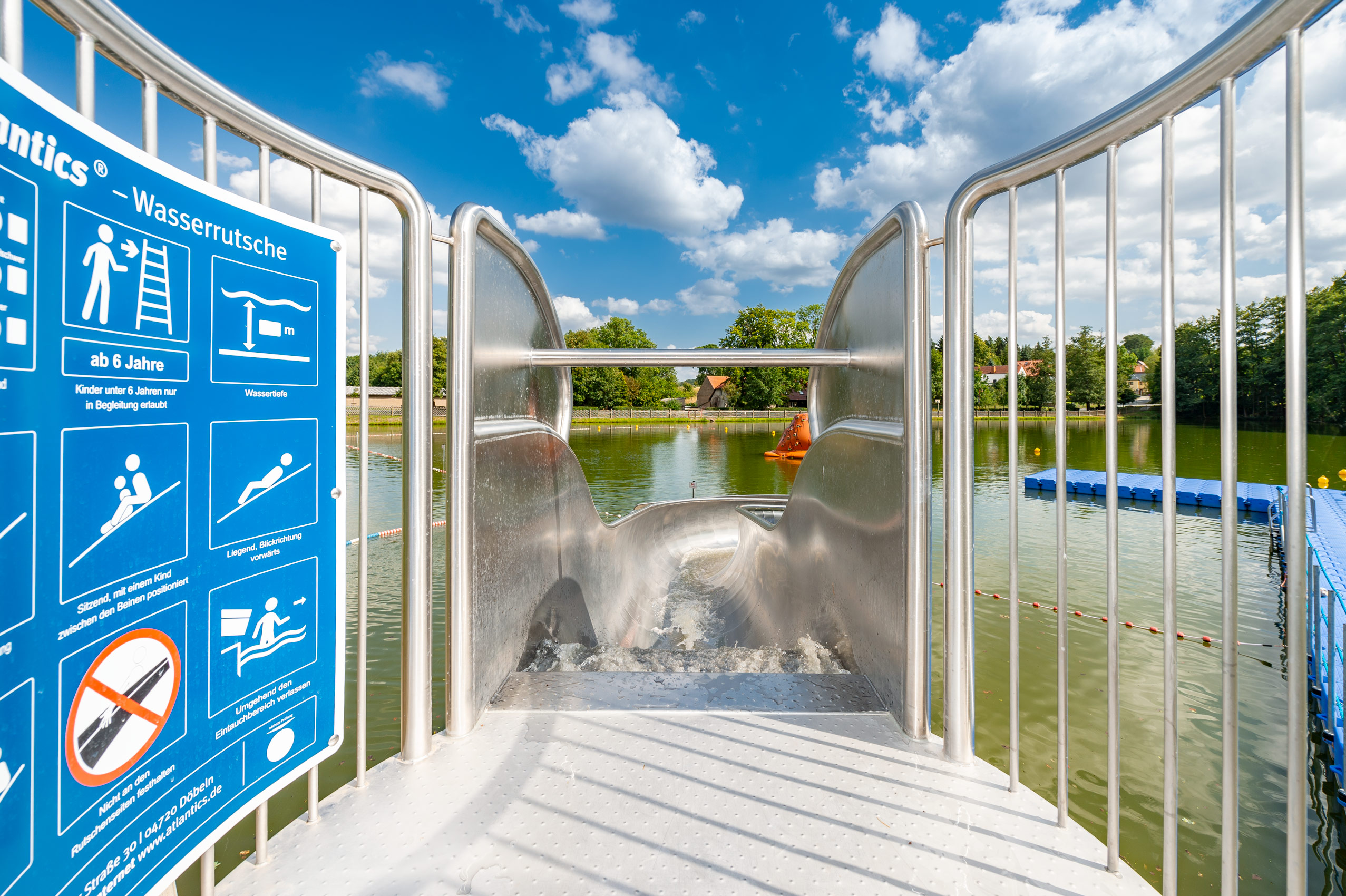 atlantics stainless steel slides naturebathroom muenchenbernsvillage thueringen schwimmbathroom 188499