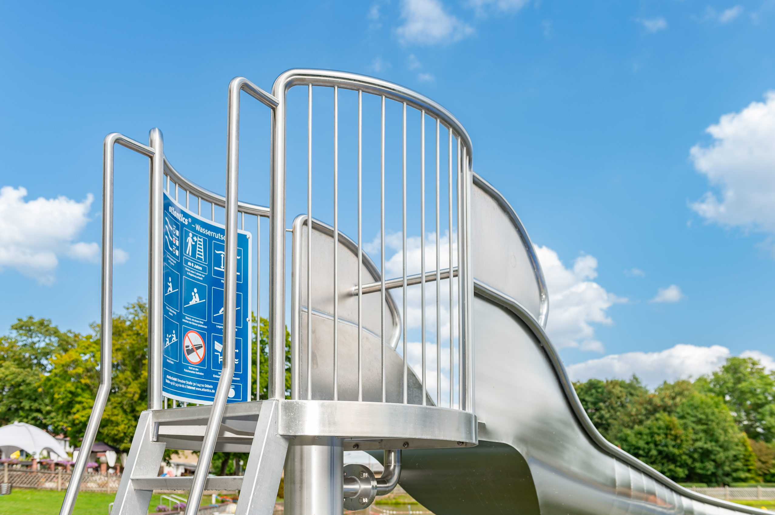 atlantics stainless steel slides naturebathroom muenchenbernsvillage thueringen schwimmbathroom 188499