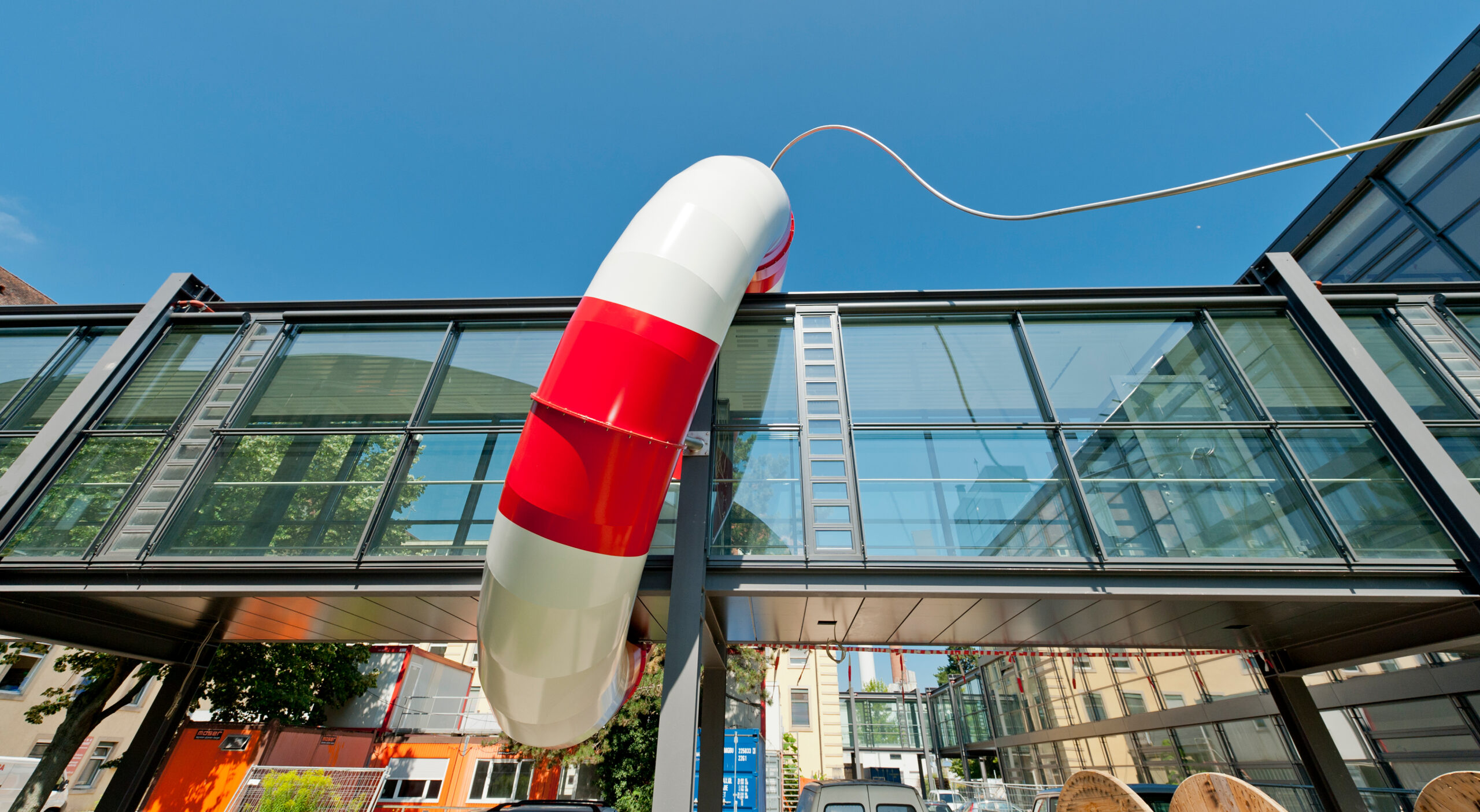 atlantics Edelstahl XXL Rettungsring als Spezialprodukt am Universitätsklinikum Freiburg