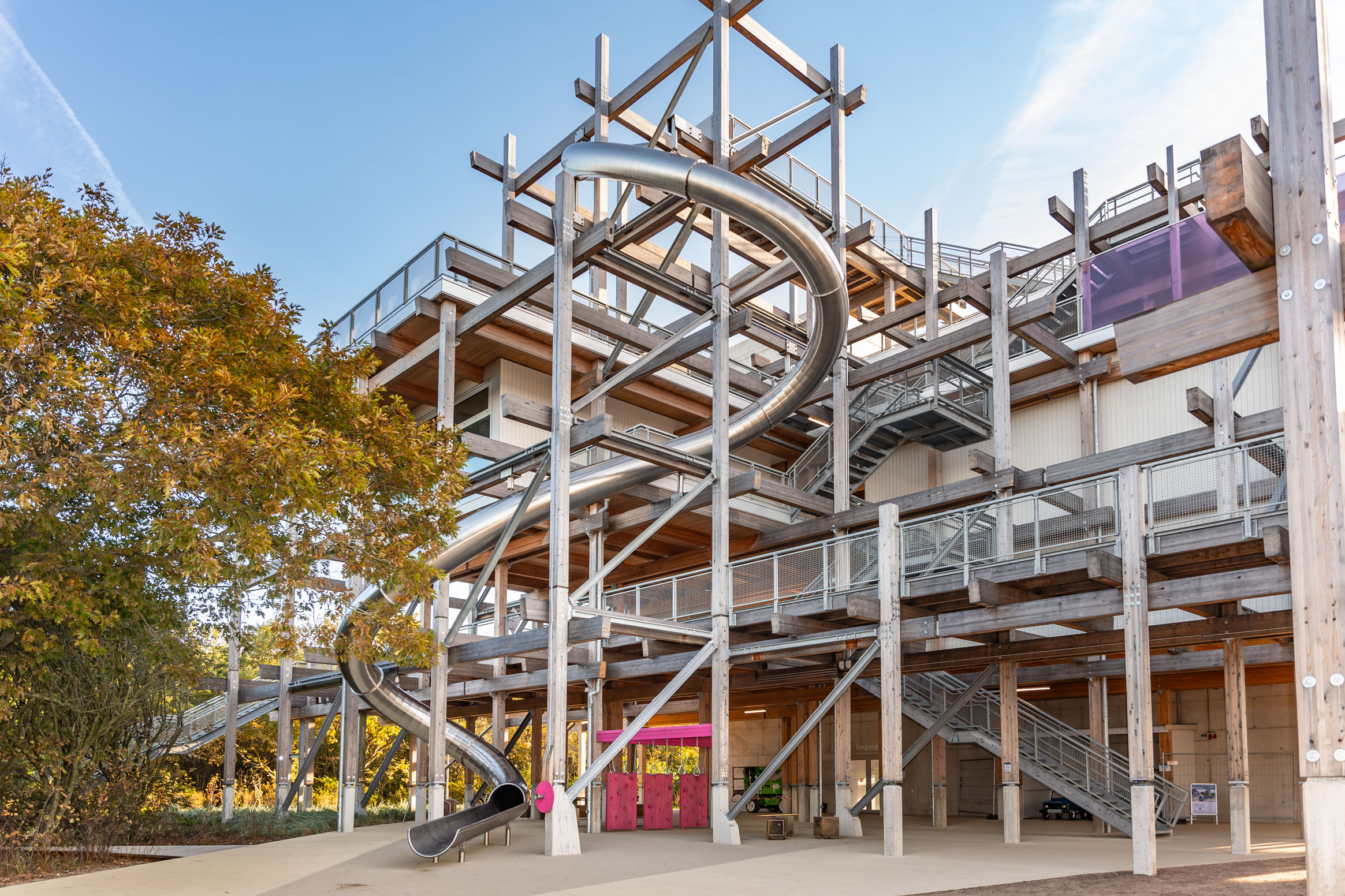 atlantics edelstahlrutschen terminal in st-peter-ording