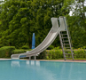 Step Water Slides – Outdoor Pool Bad König